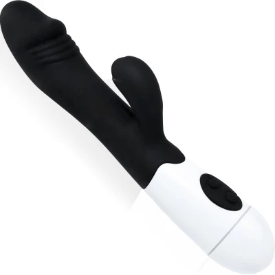 Sensual W25-3 Vibrátor na G-Bod 19 cm černá