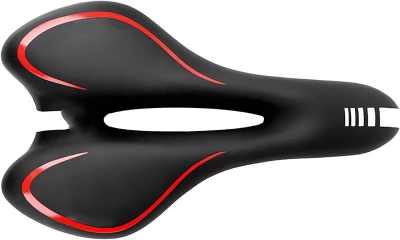 Pronett XJ4847 Sportovní gelové sedlo na kolo červená