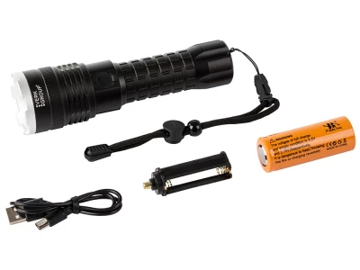 BAILONG 08321 Svítilna LED CREE XHP90, IPX-5, 1000 m