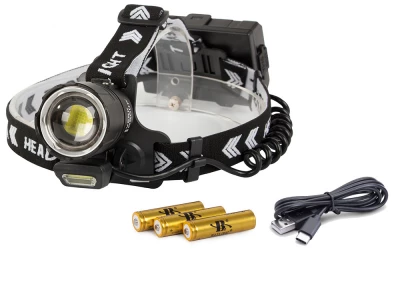 BAILONG 08350 Čelovka CREE XHP360, IPX6, 1000 m