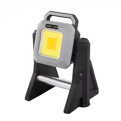 Bailong 08358 Halogenový teleskopický LED reflektor COB 3000, IP65, 9000mAh, 40 W