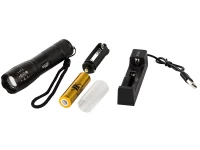 BAILONG 08359 Svítilna LED Q3, T6, L2, 3 barvy svícení, IPX4, 300 m