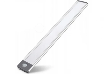 Verk 08365 Multifunkční LED osvětlení s pohybovým a soumrakovým senzorem 23 cm bílá