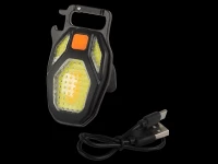 Bailong 08370 Svítilna LED COB na klíče s otvírákem, magnet
