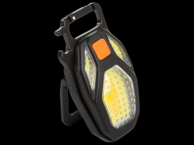 Bailong 08370 Svítilna LED COB na klíče s otvírákem, magnet