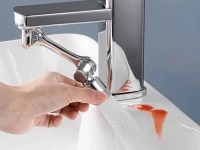 Verk 01792 Predlžovací nadstavec na vodovodný kohútik 1080 ° chróm