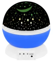 Izoxis 22187 Projektor nočnej oblohy, USB, modrá