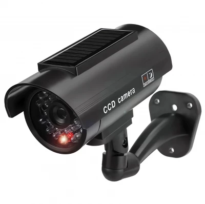 Foxter 2539 Atrapa kamery CCTV , LED solární černá