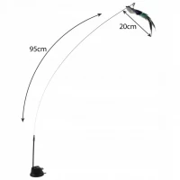 Purlov 22099 Škrabadlo pre mačky s prísavkou 95 cm
