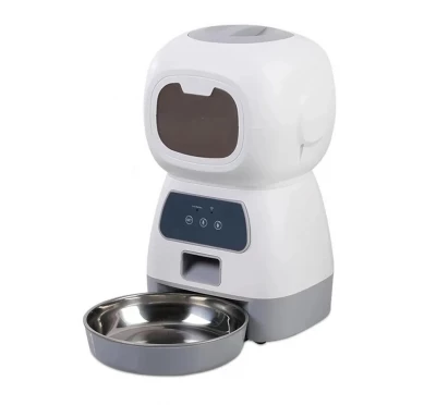 Nuxie 2557 Automatický dávkovač krmiva pro domácí zvířata Wifi, 3,5 L