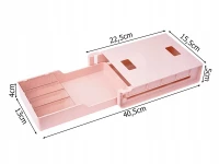Verk 01929 Zásuvka pod psací stůl nalepovací bílá