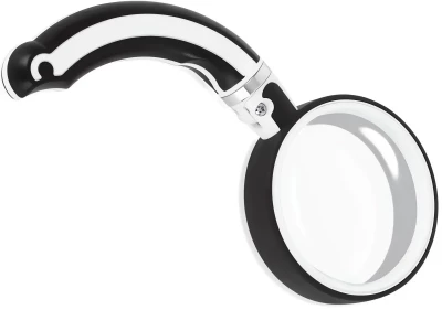 Verk 09144 Zvětšovací lupa skládací 70 mm, zvětšení 3,5x 