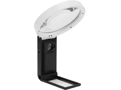 Verk 09176 Multifunkční lupa s LED osvětlením, zvětšení 10x, 25x