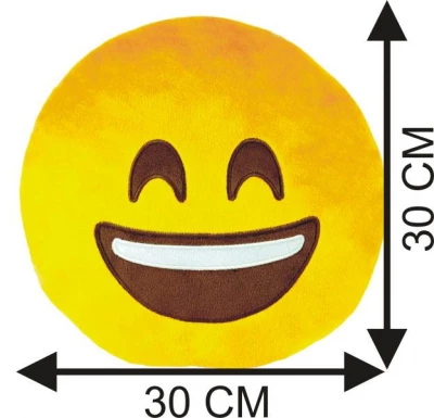 KIK Polštář smajlík Emoji VII 30x30cm