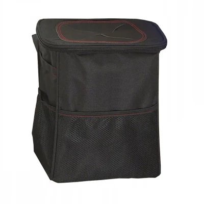 Verk 10077 Odpadkový koš do auta černá