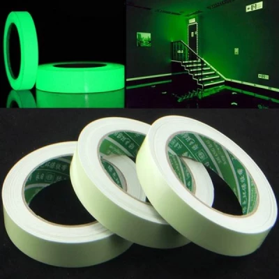 Verk 11370 Bezpečnostní svítící, fluorescenční, páska 30 mm x 3 m 