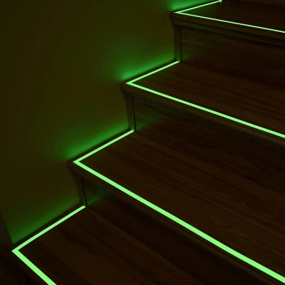 Verk 11372 Bezpečnostní svítící, fluorescenční, páska 20 mm x 5 m 