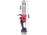 Verk 11378 Řetězová ruční pila 1200 W, 4200 ot./min, 30 cm, 1x AKU