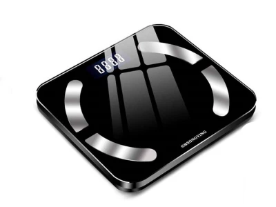 Verk 17086 Analytická osobná váha Bluetooth 180 kg čierna