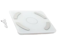 Verk 17088 Analytická osobní váha USB, Bluetooth 180 kg bílá