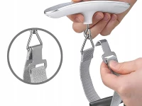 Verk 17116 Digitální závěsná váha na zavazadla 50 Kg / 10 g stříbrná