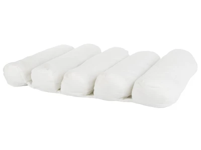 Verk 24409 Ergonomický vankúš pre podporu chrbta 55 x 33 x 7 cm biela