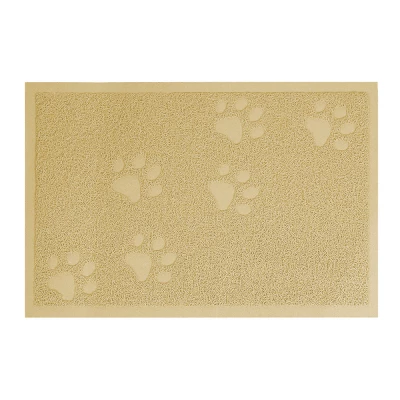Nuxie Podložka pod psí misku protiskluzová 40×30 cm béžová