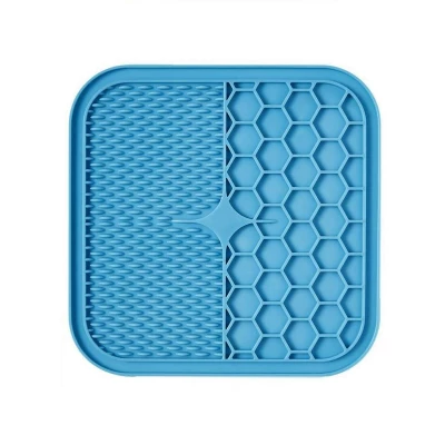 Nuxie Lízacia podložka pre domácich miláčikov štvorcová oranžová