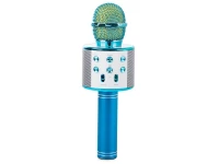 Verk 01377 Karaoke Bluetooth mikrofon, 1800mAh světle růžová