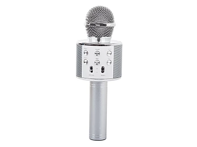 Verk 01377 Karaoke Bluetooth mikrofon, 1800mAh světle růžová