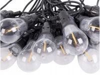 Verk 12301 LED Venkovní dekorační řetěz girlanda 10 žárovek, IP44, 10 m