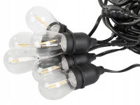Verk 12300 LED Venkovní dekorační řetěz girlanda 10 žárovek, IP44, 10 m