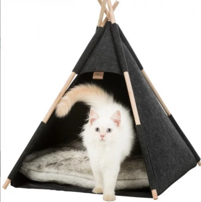 Verk 19377 Jeskyňka teepee 55 x 65 x 55 cm černá