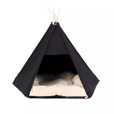 Verk 19377 Jeskyňka teepee 55 x 65 x 55 cm černá