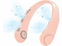 Verk 24418 Prenosný mini ventilátor na krk ružová