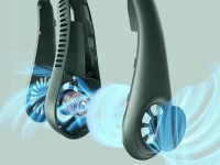 Verk 24418 Přenosný mini ventilátor na krk zelená