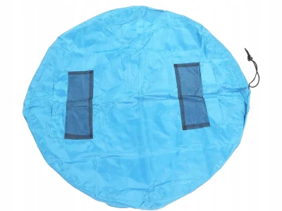 Verk 01927 Hrací deka, vak na hračky 150 cm modrá