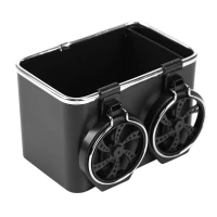 Verk 10082 Držák na nápoje, papírové kapesníky do auta béžová