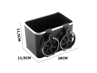 Verk 10082 Držák na nápoje, papírové kapesníky do auta béžová