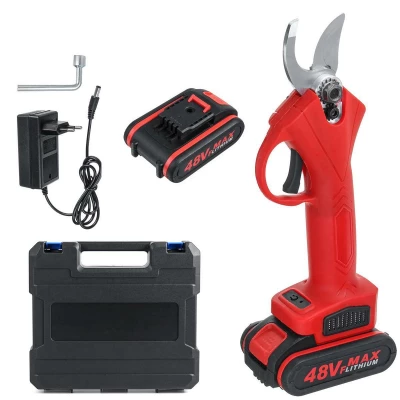 Verk 11386 Zahradní nůžky elektrické AKU, 48V černá