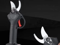 Verk 11387 Zahradní nůžky elektrické AKU, 48V, 2 x AKU černá