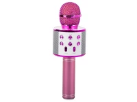 Verk 01377 Karaoke Bluetooth mikrofón, 1800mAh modrá