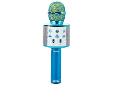 Verk 01377 Karaoke Bluetooth mikrofón, 1800mAh čierna