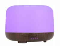 Pronett XJ4722 Aroma difuzér LED, 13 W, 300 ml, dalkový ovládač, tmavě hnědý