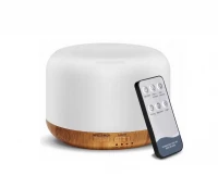 Pronett XJ4722 Aroma difuzér LED, 13 W, 300 ml, dalkový ovládač, tmavě hnědý