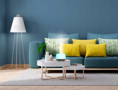 Pronett XJ4722 Aroma difuzér LED, 13 W, 300 ml, dalkový ovládač, tmavě hnědý