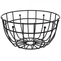 Pronett BB1705 Košík na ovoce 28 x14,5 cm černá