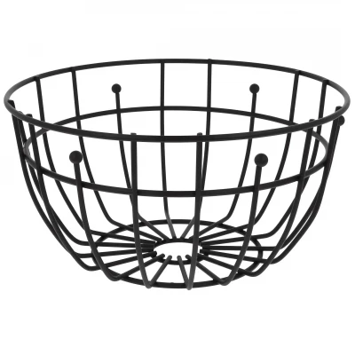 Pronett BB1705 Košík na ovoce 28 x14,5 cm černá