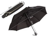 Verk 25017 Skladací dáždnik 95 cm, čierna