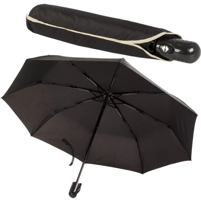 Verk 25017 Skladací dáždnik 95 cm, čierna